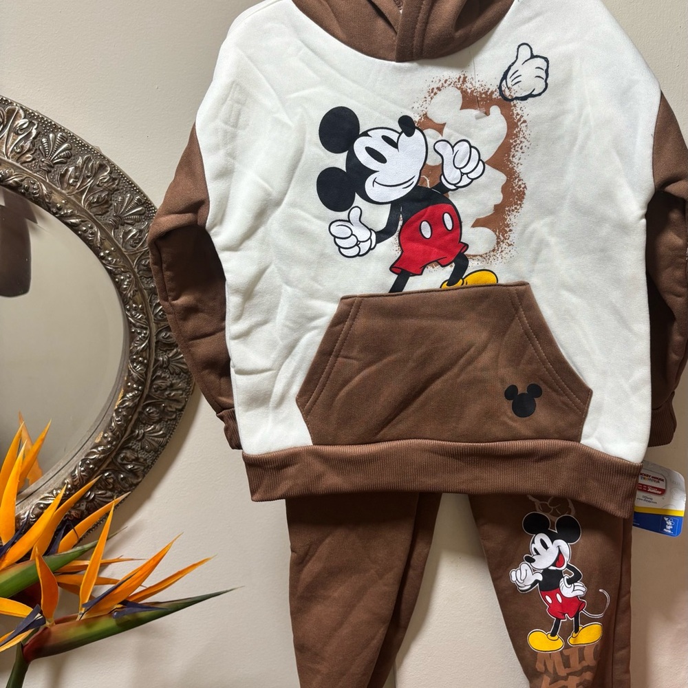 Mickey Mouse Hoodie and Pants Set